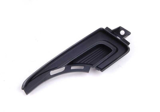 Rejilla delantera derecha OEM 51117188606 para MINI R55, R56, R57. Pieza original MINI. Compatible con versiones Cooper y Cooper S, tanto con cambio manual como automático.