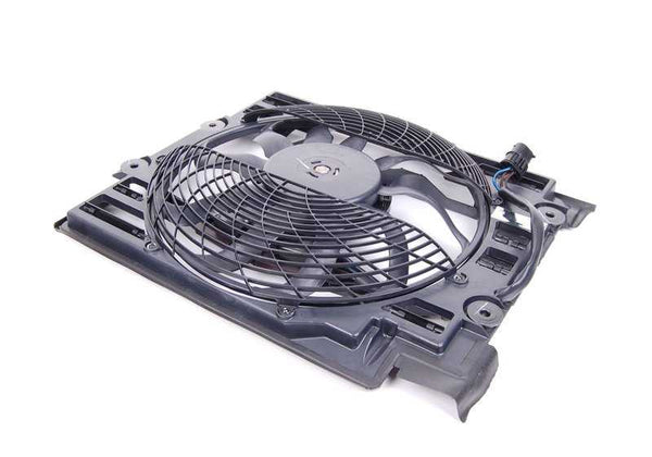 Ventilador eléctrico del radiador OEM 64548380780 para BMW E39. Original BMW.