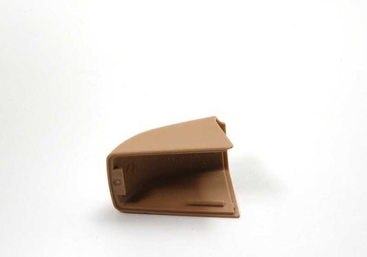 Caperuza derecha OEM 51168244452 para BMW Serie 3 E46 (1998-2004), color HELLBEIGE. Original BMW.