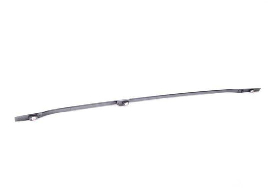 Roof sinistro Baca OEM 51137158529 per BMW X5 {E70, E70N}. Ideale per la sostituzione o l'installazione. BMW originale di colore nero.