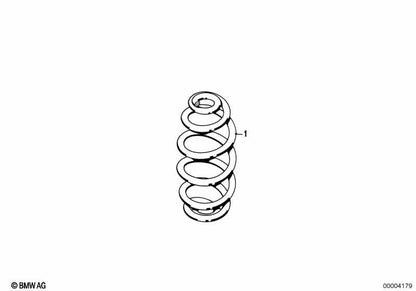 Upper OEM Rear spring support 3352221439 for BMW E36, Z3. Original BMW.