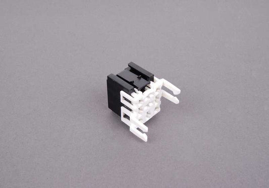 Zócalo de relé blanco y negro OEM 61131389113 para BMW {E30, E31, E32, E34, E36, E38, E39, E46, E53, E60, E61, E63, E64, E65, E66, E70, E71, E81, E82, E83, E84, E87, E88, E89, E90, E91, E92, E93, F01, F02, F04, F06, F07, F10, F11, F12, F13, F15, F1
