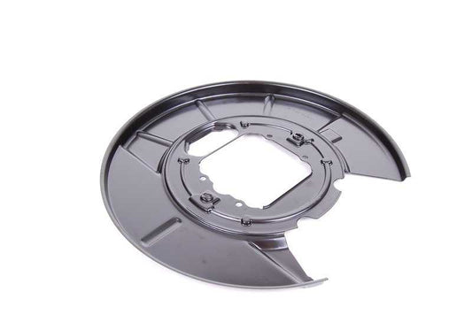 Protecteur de frein arrière droit 34216750386 pour BMW X5 E53 (3.0d, 3.0i) Années 2001-2006. Pièce BMW originale.