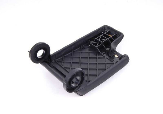 Apoyabrazos parte superior de cuero negro OEM 51168229235 para BMW Serie 3 E46 (1998-2006). Original BMW.