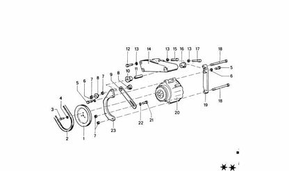 Silentblock OEM 11721261435 para BMW E30, E34, E36, E38, E39, E46, E53, E60, E61, E63, E64, E65, E66, E83, E85, E87. Pieza original BMW. Ideal para sistema de reducción de emisiones.