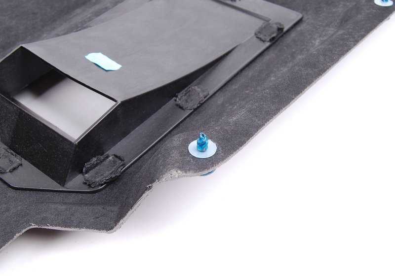 Front engine compartment protection for BMW 5 Series E60, E60N (OEM 51717200846). Original BMW