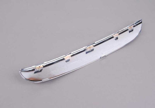Molde cromado dianteiro esquerdo 51118047727 Para BMW 7 F01 Series, F02, F04. BMW original.