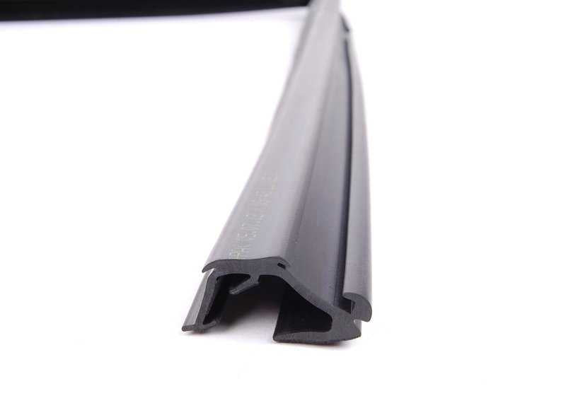 Guía de cristal de ventanilla delantera derecha OEM 51327020578 para BMW X5 E53. Original BMW.