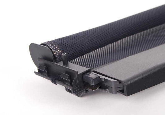 Estor delantero original para techo solar MINI OEM 54102757016 para MINI R55. Compatible con Cooper N12/N16 W16, automático y manual (2007–2014). Recambio original MINI.
