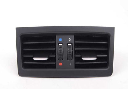 Rejilla de ventilación trasera OEM 64227210639 para BMW E90, E90N, E91, E91N. Pieza original BMW.