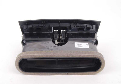 Rejilla de ventilación trasera OEM 64227210639 para BMW E90, E90N, E91, E91N. Pieza original BMW.