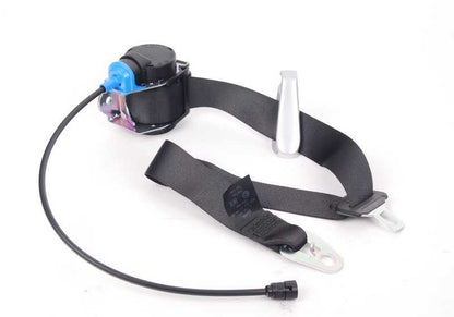 Cinturón de seguridad delantero izquierdo OEM 72118202595 para BMW E46. Original BMW.