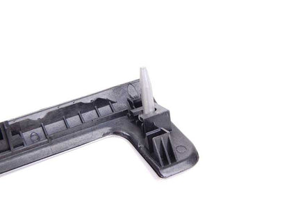 Moldura de aluminio salpicadero izquierdo OEM 51457895813 para BMW E46. Original BMW.