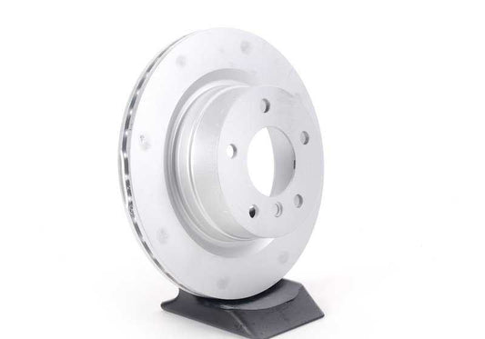 Disco de freno ventilado OEM 34216855005 para BMW E82, E88. Repuesto original BMW. Ideal para mantener el rendimiento de frenado en óptimas condiciones.