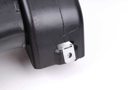 Conducto de aire freno delantero izquierdo OEM 51117898199 para BMW E63 M6 y E64 M6. Original BMW.