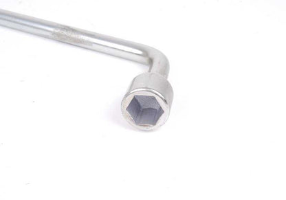 Wheel bolt wrench for BMW 1 Series F40, 2 Series F44, F45, F46, U06, X1 F48, U11, X2 F39 (OEM 71126779731). Original BMW