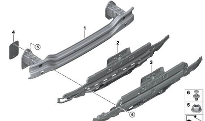 Tuerca hexagonal para BMW E01, E02, E06, E07, F20, F21, F40, F52, F70, F22, F23, F44, F45, F46, F87, G42, G87, U06, F30, F31, F34, F35, F80, G20, G21, G28, G80, G81, F32, F33, F36, F82, F83, G22, G23, G26, G82, G83, F90, G30, G31, G38, G60, G61, G90, F06,