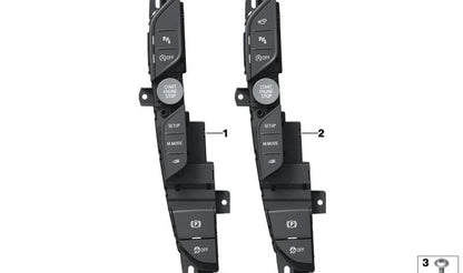 Módulo de control consola central OEM 61319504968 para BMW G80, G80N, G82, G82N. Pieza original BMW.