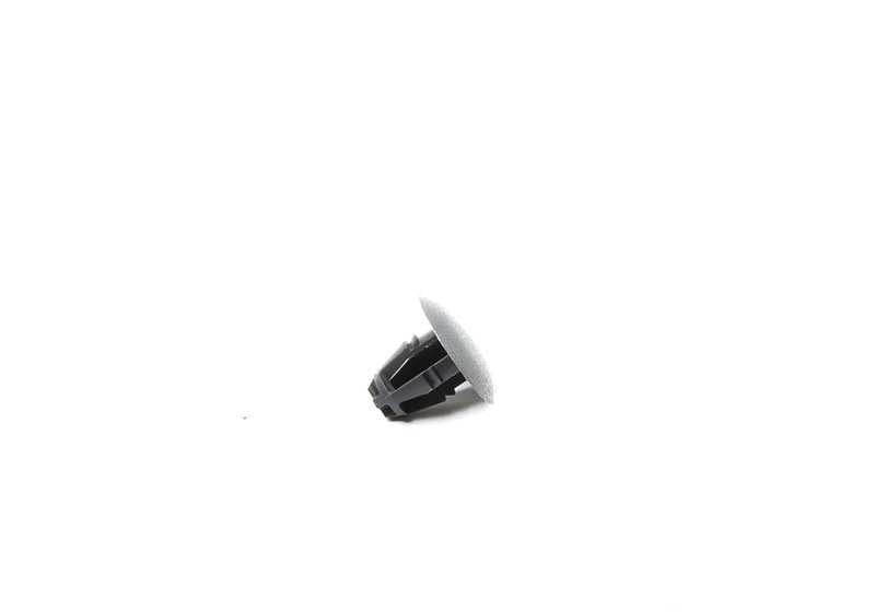 Clip de sujeción gris medio OEM 51488181420 para MINI {F45, F48, F39, F60} y BMW {E36, E34, E39, E32, F45, F48}. Original MINI y BMW.