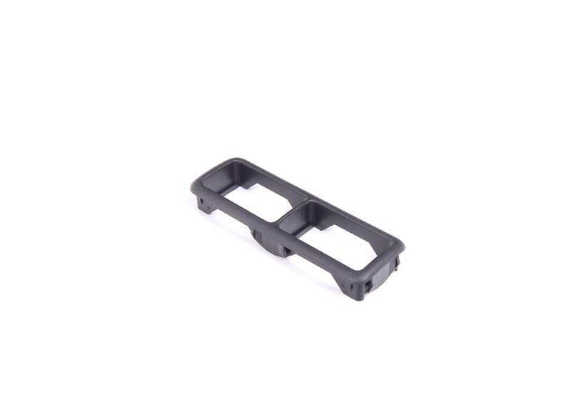 Marco curvado doble OEM 61311387998 para BMW E36 {316i BE11, BE12, BE21, BE22, CA11, CA12, CA21, CA22, CA71, CA72}. Repuesto original BMW. Ideal para alojar interruptores/mandos en consola interior.