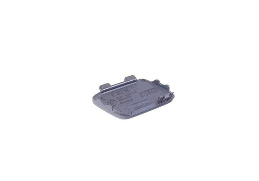 Tapa gancho remolque imprimada OEM 51118051613 para BMW E82 (M Coupé UR91 y UR92). Repuesto original BMW.