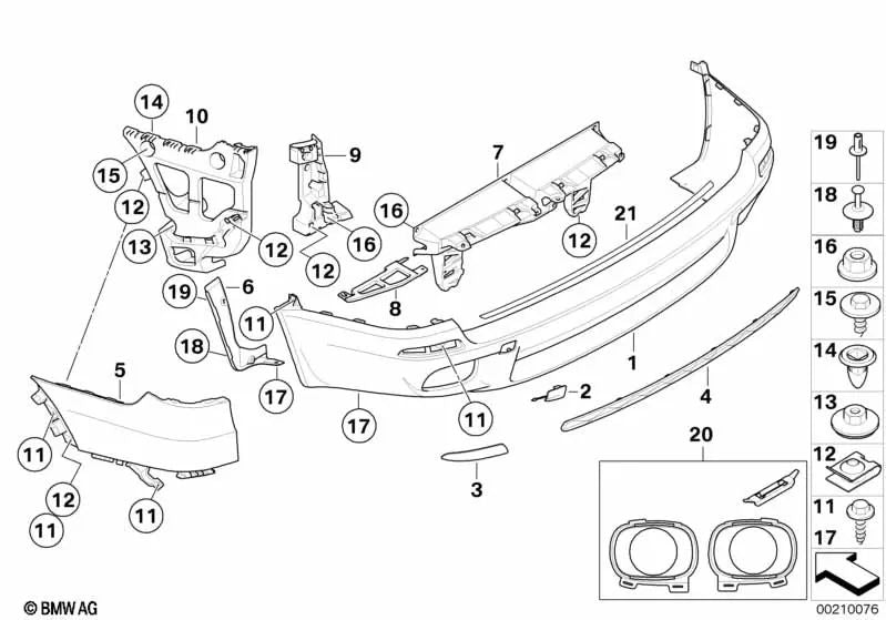 Primed right side panel for BMW X5 E70, E70N (OEM 51128037282). Original BMW.