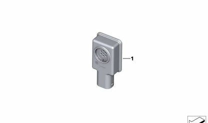 Sensor de calidad del aire (xAUC) OEM 64115A35099 para BMW F07, F10, F11, F18, F06, F12, F13, F01, F02, F04, F25, F26. Original BMW.