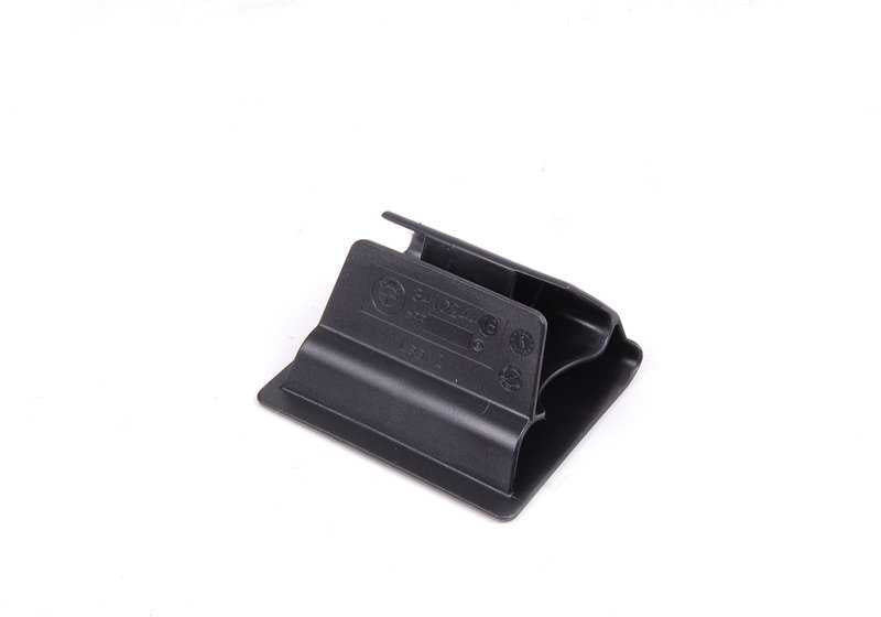 Tapa embellecedora Isofix negra OEM 52203411930 para BMW X3 E83 (todos los modelos del 2004 al 2010). Pieza original BMW.
