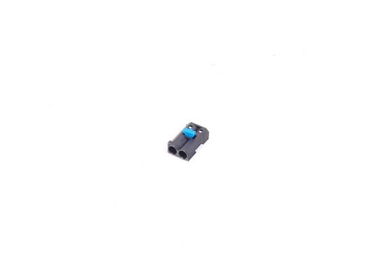 Conector de fibra óptica 2 pines negro OEM 61138387214 para BMW {E87, E87N, F20N, F21N, F52, F22N, F23N, F45, F45N, F46, F46N, F87, F87N, U06, E90, E90N, E91, E91N, E92, E92N, E93, E93N, F30, F30N, F31, F31N, F34N, F35N, G20, G20N, G21, G21N, G28, G