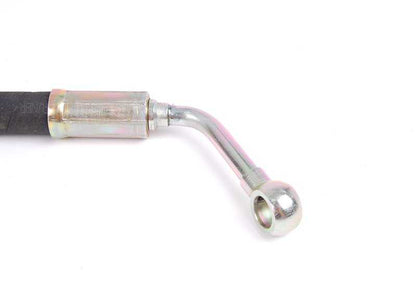 Manguera de presión de la dirección asistida OEM 32411141719 para BMW E34. Original BMW.