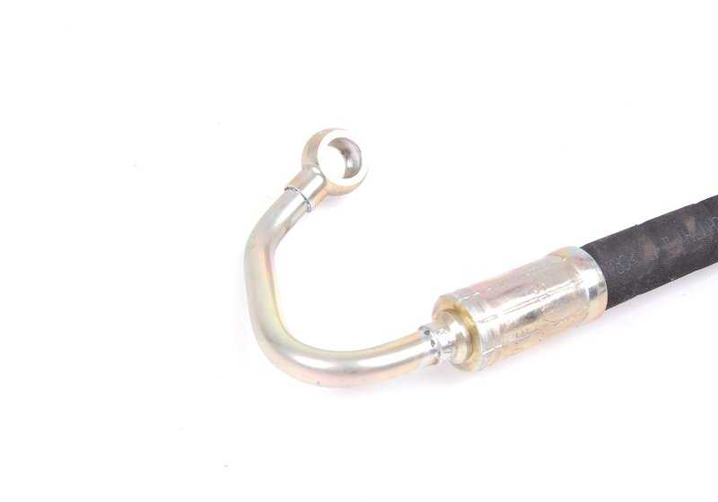 Manguera de presión de la dirección asistida OEM 32411141719 para BMW E34. Original BMW.