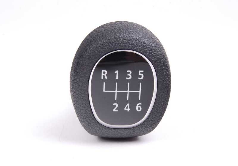 Pomo De Cambio Plastico/6 Velocidades Negro Para Bmw E90 E91 E84 F25 . Original Recambios