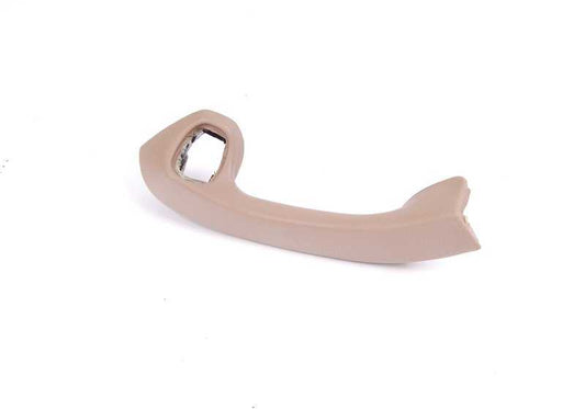 Maneta interior derecha OEM 51418398736 para BMW E36 y Z3. Color beige. Pieza original BMW.