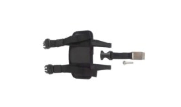 Anclaje para bolsa sobredepósito OEM 77455A31319 para BMW Motorrad R1200GS (K50), R1200GS Adventure (K51), R1250GS, R1250GS Adventure. Original BMW Motorrad.