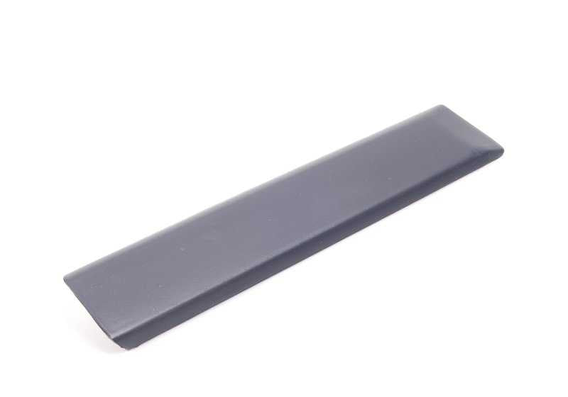 Moldura lateral delantera izquierda negra OEM 51138159293 para BMW Serie 5 E39. Pieza original BMW.