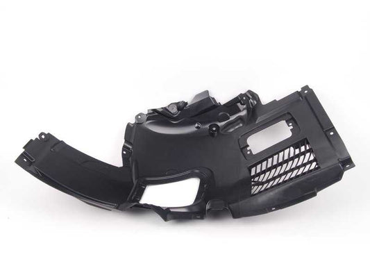 Guardabarros delantero izquierdo OEM 51717186727 para BMW F10, F10N, F11, F11N, F18, F18N. Original BMW.