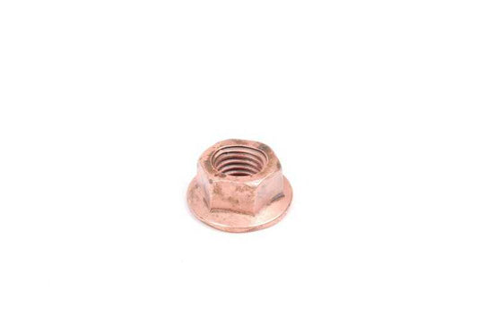 OEM hexagonal nut 18307530972 for BMW E60, E61, F10, F11, F18, E63, E64, E65, E66, F01, F02, E83, F25, E70. Original BMW. Ideal for catalyst, collectors and exhaust system.