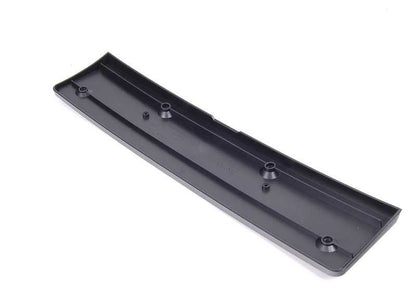 Soporte para matrícula OEM 51113400913 para BMW E83. Original BMW.