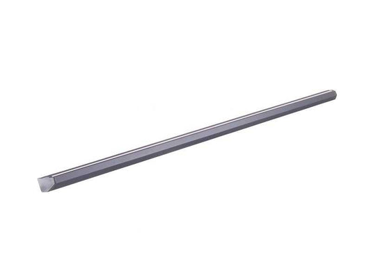 Moldura cromada puerta delantera izquierda OEM 51131904769 para BMW E30. Original BMW.