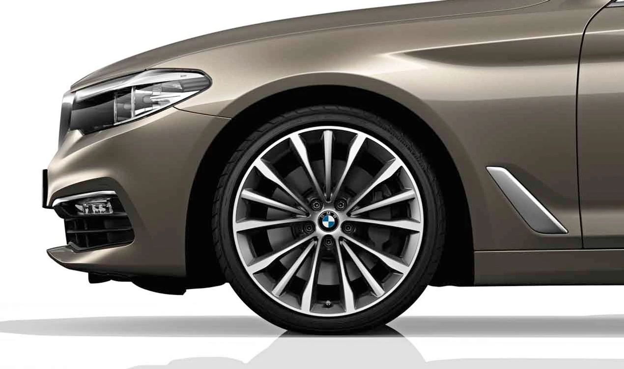 Llantas de aluminio W-Speiche 663 para BMW Serie 5 G30, G31 (OEM 36116873942). Original BMW.