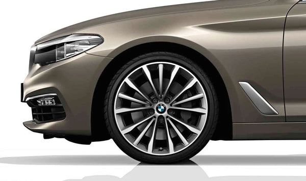 Llantas de aluminio W-Speiche 663 para BMW Serie 5 G30, G31 (OEM 36116873942). Original BMW.