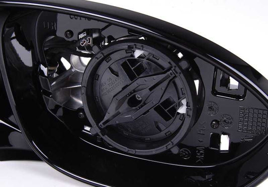 Außenspiegel ohne rechts erhitztes Glas für BMW E81, E82, E88 (OEM 51168051914). Original BMW.