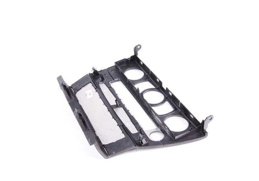 Moldura salpicadero central acabado abedul gris OEM 51459171191 para BMW E63 y E64 (630i, 635d, 650i). Pieza original BMW.