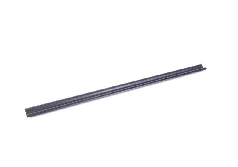 Embellecedor entrada puerta delantera OEM 51478137303 para BMW E34 518g, 518i (todos los modelos compatibles indicados). Color antracita. Original BMW.