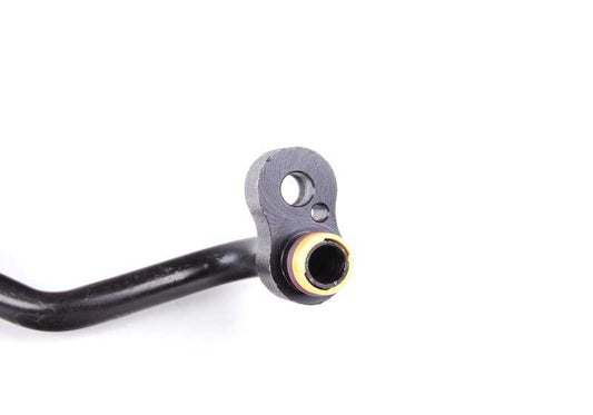 Tubería de alta presión A/A OEM 64538386357 para BMW E39 535i y 540i. Conecta compresor y condensador. Recambio original BMW.