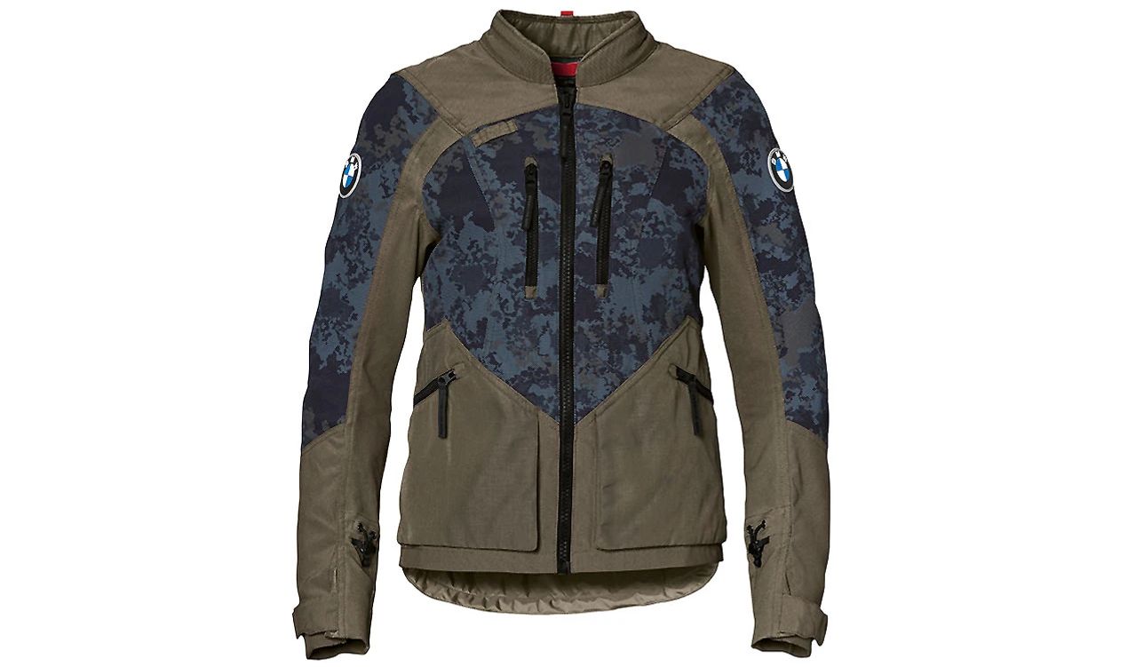 Chaqueta GS Rallye AIR caqui talla 38 OEM 76137913329 para motos BMW. Original BMW Motorrad.