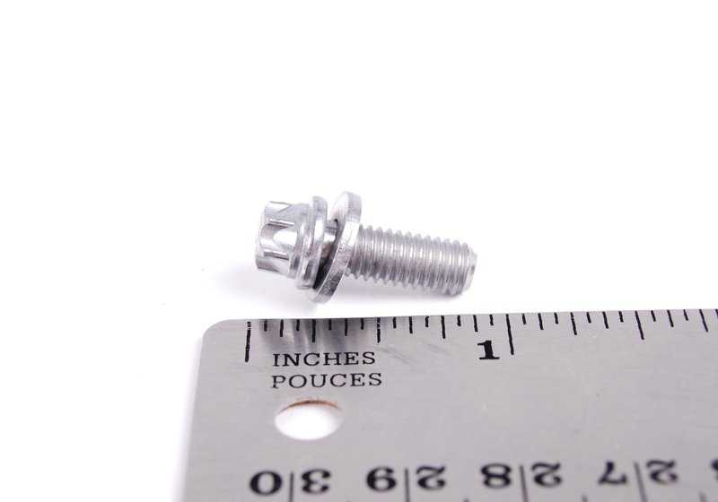 Tornillo ASA M6x16 OEM 07129905905 para BMW {E82, E88, F20, F21, F22, F23, F87, E90, E91, E92, E93, F30, F31, F34, F35, F32, F33, F36, E60, E61, F07, F10, F11, F18, F06, F12, F13, F01, F02, F04, E84, F25, F26, E70, F15, E71, E72, F16, E89} y BMW Moto