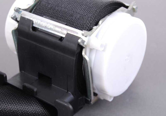 Cinturón delantero izquierdo con limitador de fuerza OEM 72119117219 para BMW E87, E87N, E90, E90N, E91, E91N. Original BMW.