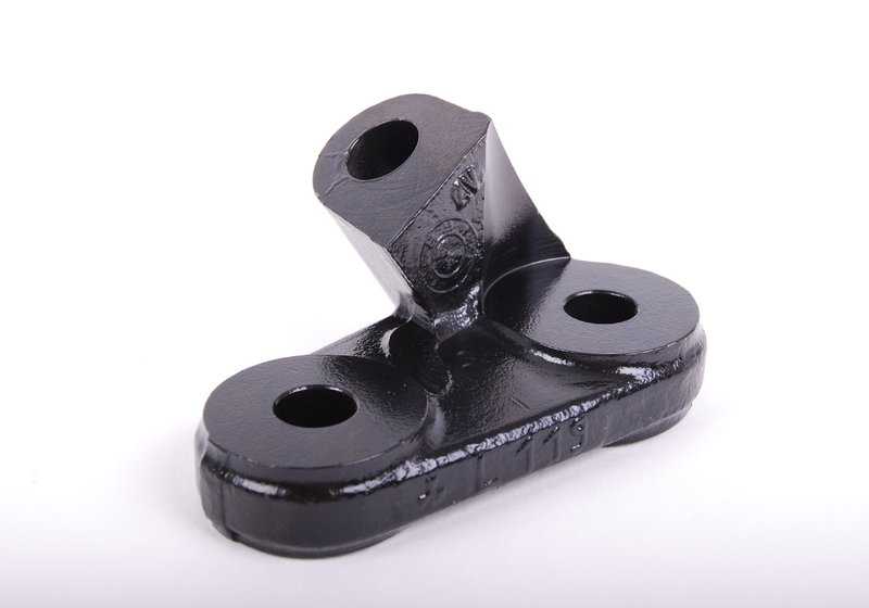Adaptador da esquerda OEM 31106768293 para BMW E46. Compatível com os modelos da 3ª série E46 de tração total. BMW original.