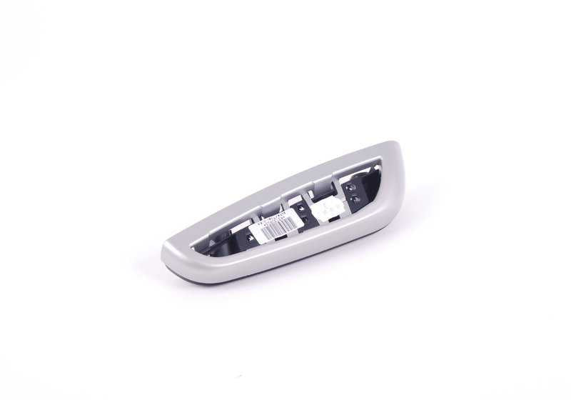 Reposabrazos trasero izquierdo color negro Titan II OEM 51437055309 para BMW Serie 3 E46. Original BMW.
